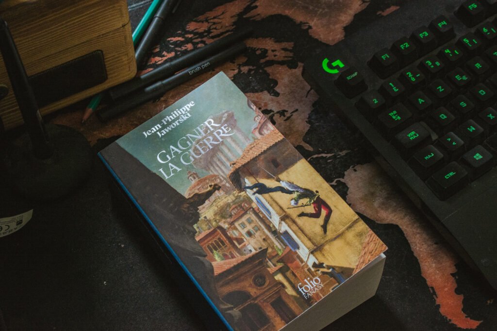 couverture du roman de fantasy gagner la guerre de jean phillipe jaworski