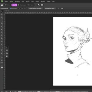 affinity studio gratuit, interface