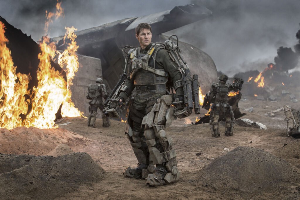 exosquelette dans edge of tomorrow
